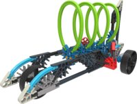 ⁦קונקס כלי רכב מדליקים - ערכת הרכבה 206 חלקים 12 דגמים מבית K'nex Rad Rides - קנקס⁩ – תמונה ⁦6⁩