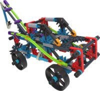 ⁦קונקס כלי רכב מדליקים - ערכת הרכבה 206 חלקים 12 דגמים מבית K'nex Rad Rides - קנקס⁩ – תמונה ⁦7⁩