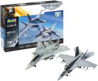 ⁦2 דגמי מטוסים להרכבה F-14D ו F-18E 2 מטוסי קרב מהסרט  Top Gun Maverick Movie Set בקנה מידה של 1:72 מבית Revell⁩ – תמונה ⁦7⁩