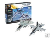 ⁦2 דגמי מטוסים להרכבה F-14D ו F-18E 2 מטוסי קרב מהסרט  Top Gun Maverick Movie Set בקנה מידה של 1:72 מבית Revell⁩ – תמונה ⁦9⁩