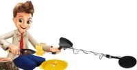 ⁦גלאי מתכות עם תצוגה דיגיטלית לילדים דגם EXPERT עם 15 פעילויות מבית בוקי צרפת⁩ – תמונה ⁦5⁩