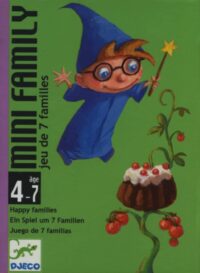 ⁦משחק קלפים לילדים - רביעיות משפחות -mini family משחק קלפים ייחודי לילדים מבית Djeco צרפת⁩ – תמונה ⁦6⁩