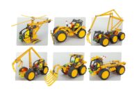 ⁦הרכבה ממתכת לילדים עם הברגה - MUCK עם 733 חלקים 7 דגמים מסדרת CONSTRUCTOR PRO מבית ALEXANDER⁩ – תמונה ⁦2⁩