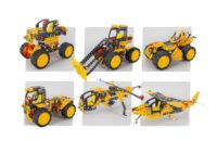 ⁦הרכבה ממתכת לילדים עם הברגה - SCRATCH עם 815 חלקים 7 דגמים מסדרת CONSTRUCTOR מבית ALEXANDER⁩ – תמונה ⁦2⁩