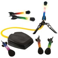 ⁦ערכה מדעית לילדים - Light-Up Air Rockets שיגור רקטות זוהרות בלחץ אוויר מבית National Geographic⁩ – תמונה ⁦3⁩