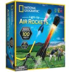 ערכה מדעית לילדים - Light-Up Air Rockets שיגור רקטות זוהרות בלחץ אוויר מבית National Geographic