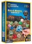 ערכה מדעית לילדים - Rock And Mineral Starter Kit - ערכת מחקר לסלעים ומינרלים 15 דוגמיות מבית National Geographic