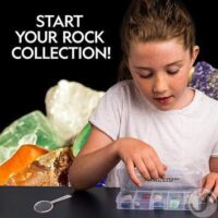 ⁦ערכה מדעית לילדים - Rock And Mineral Starter Kit - ערכת מחקר לסלעים ומינרלים 15 דוגמיות מבית National Geographic⁩ – תמונה ⁦8⁩