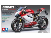 מודל להדבקה של אופנוע דוקאטי Ducati 1199 Panigale S בקנה מידה 1:12 מבית Tamiya יפן