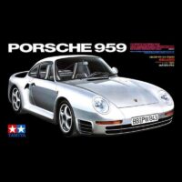 ⁦מודל להדבקה של רכב ספורט פורשה Porsche 959 בקנה מידה 1:24 מבית Tamiya יפן⁩ – תמונה ⁦2⁩
