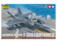 מודל להדבקה של מטוס קרב חמקן F-35B Lightning II בקנה מידה 1:72  מבית Tamiya יפן