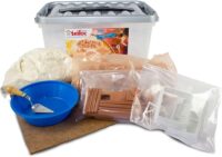 ⁦ערכת בנייה מלבנים ומלט - קיט מתחילים - Basic Starter Set לילדים מבית teifoc גרמניה⁩ – תמונה ⁦3⁩