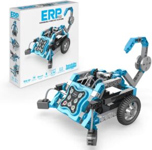 ערכת רובוטיקה ותכנות מבוסס בלוקים 10 מודלים ERP mini מבית Engino