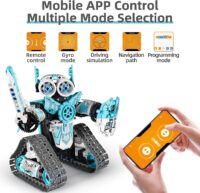 ⁦רובוט להרכבה לילדים עם מנוע 398 חלקים 3 דגמים ב1 עם שלט, תכנות ואפליקציה מבית Qihui סדרת iM.Master⁩ – תמונה ⁦3⁩