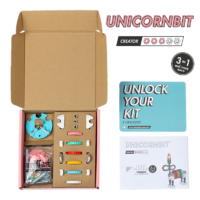 ⁦דה אוף ביטס ערכת 3 ב - 1 - חד קרן  - The OFF Bits Animal Kit - UNICORNBIT⁩ – תמונה ⁦2⁩