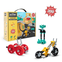 ⁦משחק הרכבה לילדים המוסך - דה אוף ביטס - מעל 200 חלקים -The OFF Bits  - GARAGEBIT KIT⁩ – תמונה ⁦6⁩