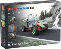 משחק הרכבה H2 Fuel Cell Car - רכב מונע מימן מ117 חלקים מבית FischerTechnik