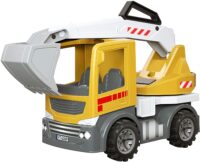 ⁦משחק הרכבה משאיות למתחילים Easy Starter Trucks מסדרת JUNIOR לבניית 2 מודלים 24 חלקים מבית FischerTechnik⁩ – תמונה ⁦5⁩