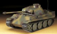 ⁦מודל להדבקה טנק פנתר “Pz.Kpfw V PANTHER ausf. G “STEEL WHEEL VERSION מבית Hasegawa היפנית⁩ – תמונה ⁦4⁩
