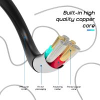 ⁦מצלמת נחש אנדוסקופ עם מסך מובנה LCD 4.3  באורך 10 מטר  איכות צילום Full HD 1080P וקוטר עדשה 3.9 מ"מ⁩ – תמונה ⁦4⁩