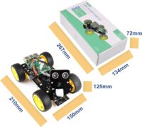⁦ערכת הרחבה לרספברי פיי - רכב רובוטי 4WD ללימוד תכנות עם בקר Raspberry Pi⁩ – תמונה ⁦6⁩