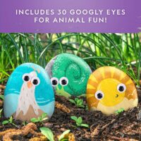 ⁦ערכת יצירה River Rock Craft Kit - אבני נחל - ערכה לאומן המתחיל מבית National Geographic⁩ – תמונה ⁦5⁩