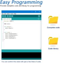 ⁦ערכה לבניית רובוט עכביש בסביבת ארדואינו Arduino הנשלט דרך תוכנה שלט או אפליקציית טלפון - Freenove Hexapod Robot⁩ – תמונה ⁦2⁩