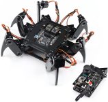 ערכה לבניית רובוט עכביש בסביבת ארדואינו Arduino הנשלט דרך תוכנה שלט או אפליקציית טלפון - Freenove Hexapod Robot