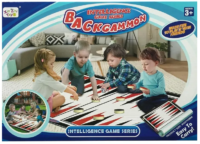 ⁦משחק שש בש לחצר 80X70  עם משטח מתקפל לשימוש בבית או בחצר עם כלי משחק גדולים⁩ – תמונה ⁦2⁩