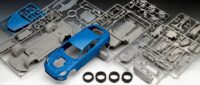 ⁦מודל להדבקה של מכונית ספורט פורשה מדגם Porsche Panamera Turbo  בקנה מידה של 1:24 מבית Revell⁩ – תמונה ⁦5⁩