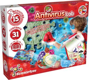 ערכת למידה מעבדת אנטי וירוס - Antivirus Lab מבית Science4you