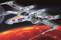 ⁦מודל להדבקה של חללית המלחמה X-WING ממלחמת הכוכבים 1:57 מבית Revell⁩ – תמונה ⁦4⁩