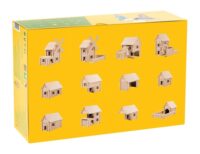 ⁦ערכת בניה מעץ לילדים מבולי עץ לבניית 12 מודלים של מבני עץ וטחנות רוח מסדרת VARIO מבית Walachia צ'כיה⁩ – תמונה ⁦9⁩