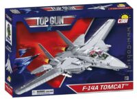⁦ערכת מודל להרכבה מבלוקים של מטוס F-14A Tomcat מהסרט TOP GUN מבית COBI⁩ – תמונה ⁦2⁩