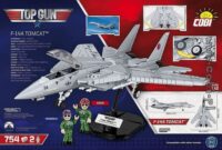 ערכת מודל להרכבה מבלוקים של מטוס F-14A Tomcat מהסרט TOP GUN מבית COBI
