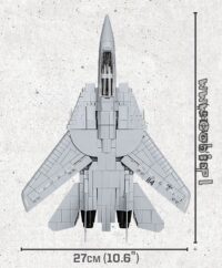 ⁦ערכת מודל להרכבה מבלוקים של מטוס F-14A Tomcat מהסרט TOP GUN מבית COBI⁩ – תמונה ⁦6⁩