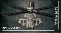 ⁦ערכת מודל להרכבה מבלוקים של מסוק קרב אפאצ'י AH-64 מבית COBI⁩ – תמונה ⁦3⁩