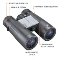 ⁦משקפת מקצועית 8X42 מהמותג האמריקאי בושנל  Bushnell סדרת 2  PowerView החדשה⁩ – תמונה ⁦7⁩