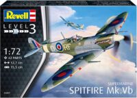 ⁦סט מודלים להדבקה של 2 מטוסי קרב  Bf-109 G-10 ו Spitfire MK.V בקנה מידה 1:72 מבית Revell⁩ – תמונה ⁦8⁩