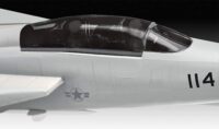 ⁦דגם מטוס קרב להרכבה ללא הדבקה Maverick's F-14 Tomcat.⁩ – תמונה ⁦2⁩