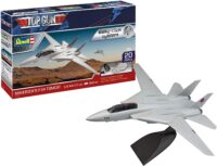 ⁦דגם מטוס קרב להרכבה ללא הדבקה Maverick's F-14 Tomcat.⁩ – תמונה ⁦4⁩