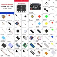⁦ערכת הרחבות למיקרוביט Ultimate Starter Kit for Microbit עם 224 רכיבים ו27 פרוייקטים מבית Freenove⁩ – תמונה ⁦2⁩