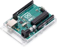 ⁦לוח ארדואינו Arduino UNO R3 מקורי לבניית פרוייקטים אלקטרוניים מבוססי תכנות ולמייקרים מבית Arduino⁩ – תמונה ⁦3⁩