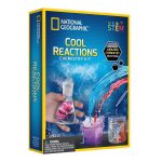 ערכת ניסויים בכימיה Cool Reactions Chemistry Set - המעבדה הקטנה תגובות מדליקות עם 5 ניסויים מבית National Geographic