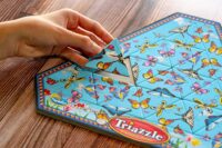 ⁦פאזל משולשים פרפרים - חידה מאתגרת מסדרת Triazzle⁩ – תמונה ⁦6⁩