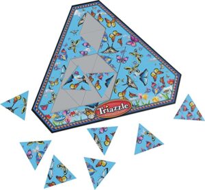 פאזל משולשים פרפרים - חידה מאתגרת מסדרת Triazzle