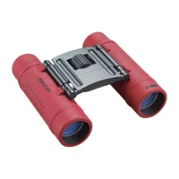 ⁦משקפת מתקפלת קומפקטית אדומה Tasco Essentials 10X25⁩ – תמונה ⁦2⁩