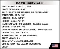 ⁦ערכת מודל להרכבה מבלוקים של מטוס F-35 B Lightning II מבית COBI⁩ – תמונה ⁦24⁩