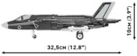 ⁦ערכת מודל להרכבה מבלוקים של מטוס F-35 B Lightning II מבית COBI⁩ – תמונה ⁦8⁩