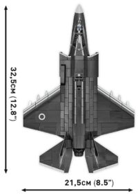 ⁦ערכת מודל להרכבה מבלוקים של מטוס F-35 B Lightning II מבית COBI⁩ – תמונה ⁦9⁩